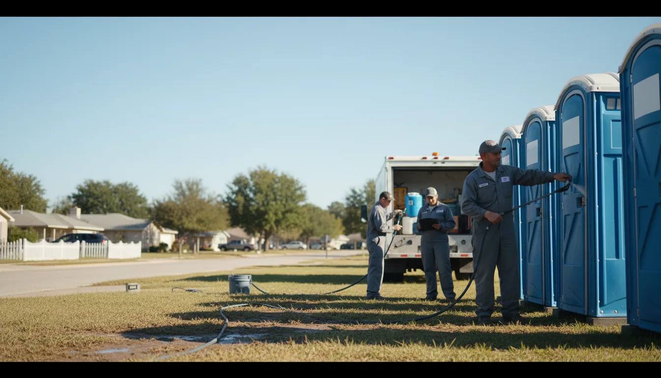 Long-Term Portable Toilet Rental in Blue Mound, KS near me
